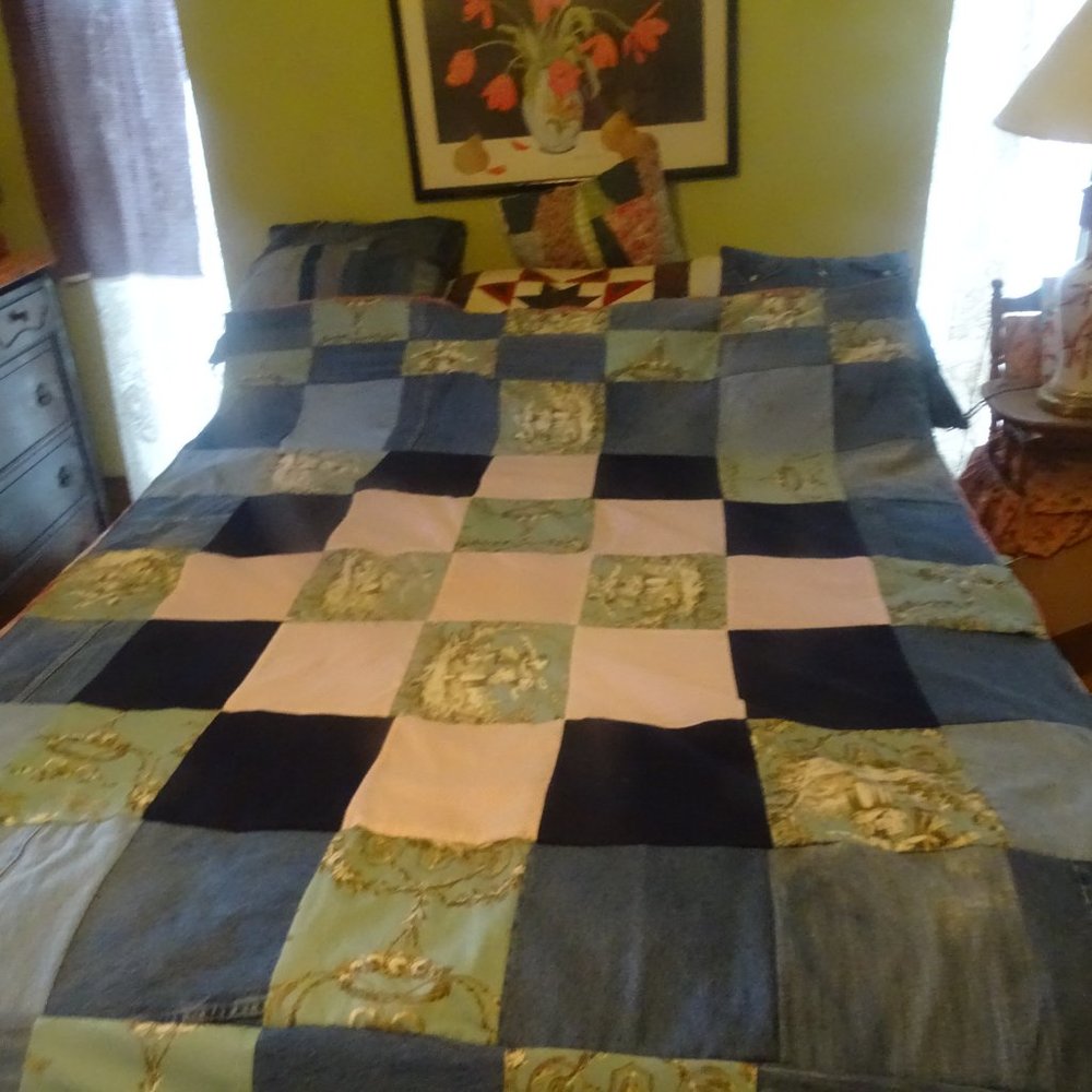 Denim quilt